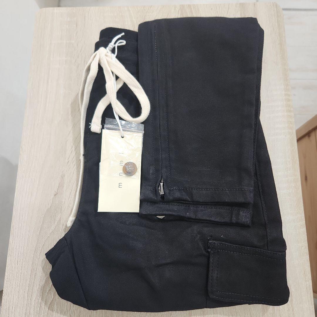 パンツ mnml ZIP CARGO DRAWCORD PANTS / BLACK12