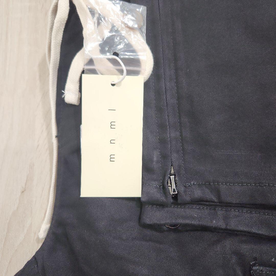 パンツ mnml ZIP CARGO DRAWCORD PANTS / BLACK12