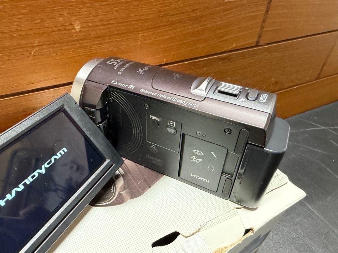 ビデオカメラ SONY HDR-CX430V 動作確認済み 中古品