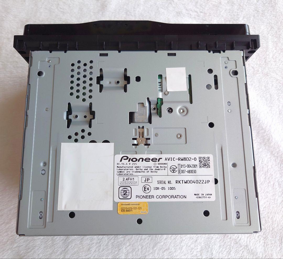 カロッツェリア パイオニア AVIC-RW802 カーオーディオ