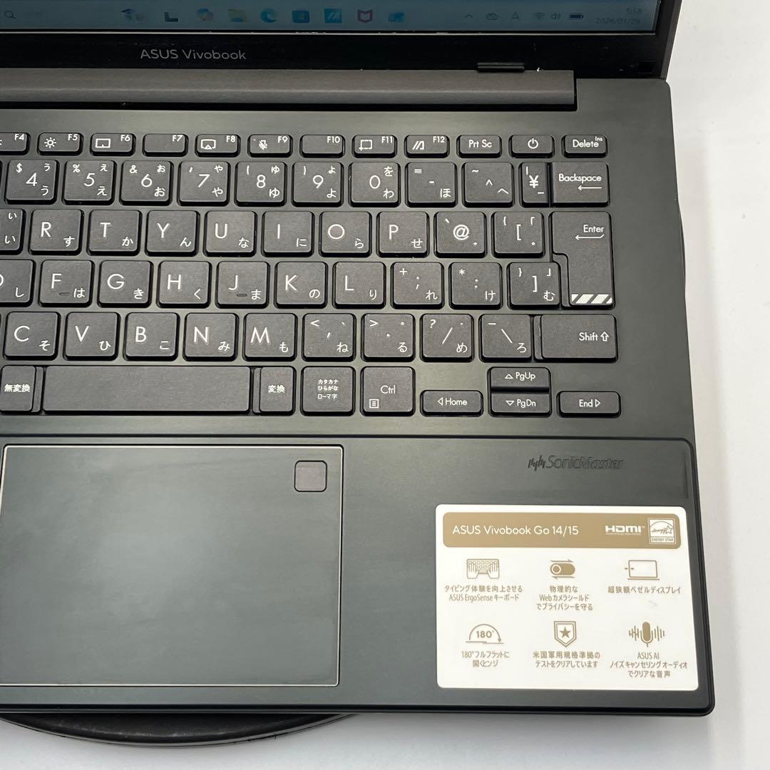 Windowsノート本体 ASUS E1404FA RYZEN 5-7520U win11 Office