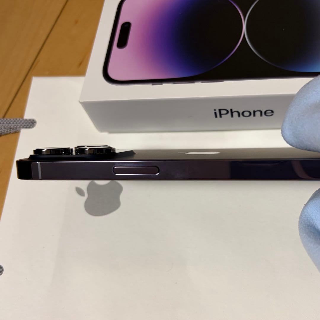 【箱袋付・256GB】iPhone 14 Pro ディープパープル SIMフリー