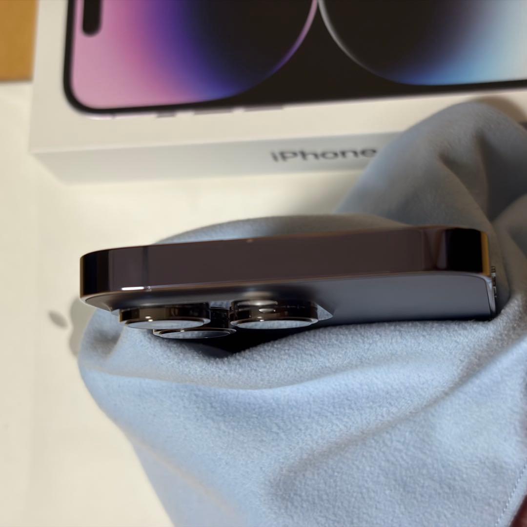 【箱袋付・256GB】iPhone 14 Pro ディープパープル SIMフリー