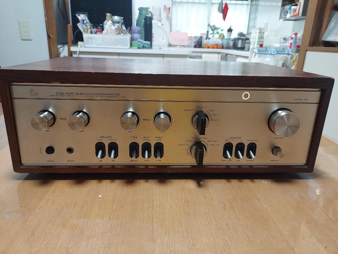 ★ LUXMAN プリメインアンプL-504 整備品 !! ★