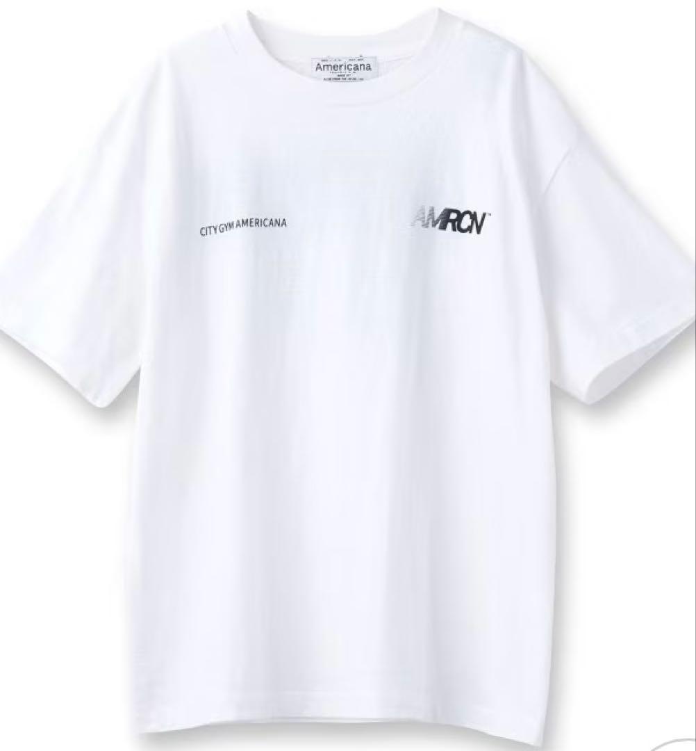 Americana☆アメリカーナ☆AMRCN ロゴTシャツ　ホワイト