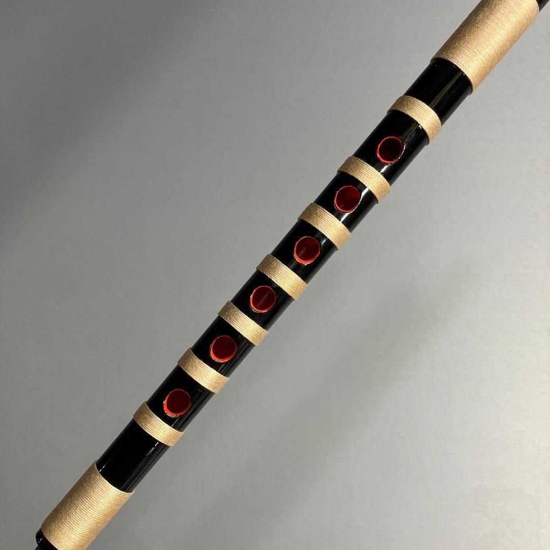 【石見神楽笛】総巻 古典調篠笛・囃子笛｜神楽団採用調律｜竹製 和楽器 K95