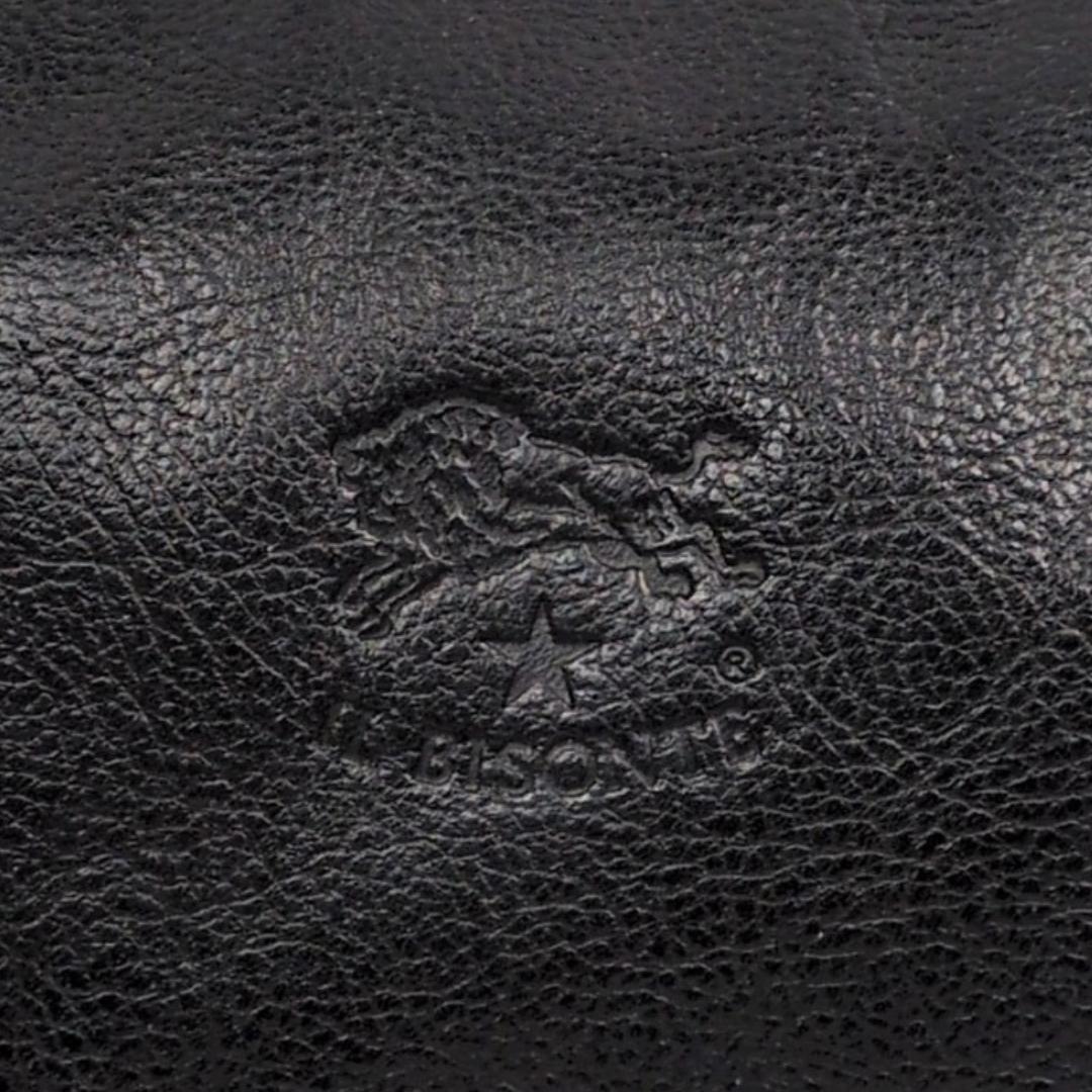 イルビゾンテ ショルダーバッグ 大きい ブラック ハーフムーン 三日月