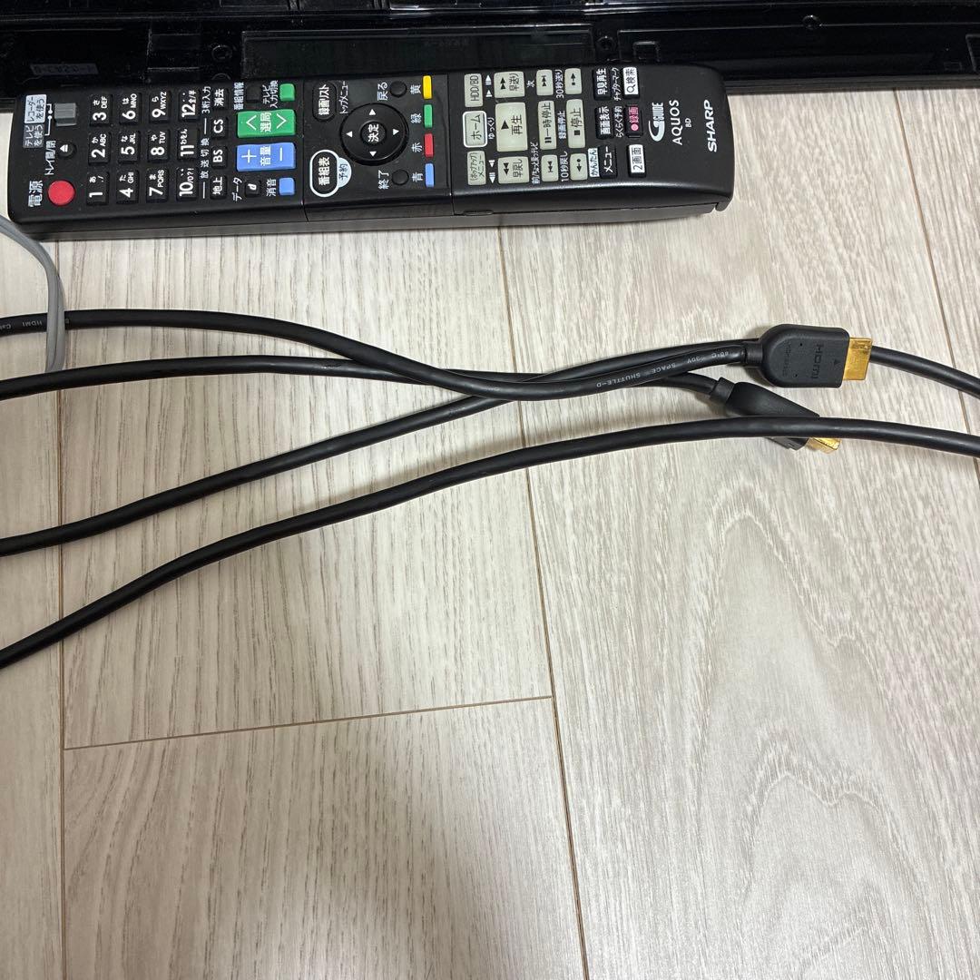 AQUOS Blu-rayレコーダー BD-W2700 動作確認済