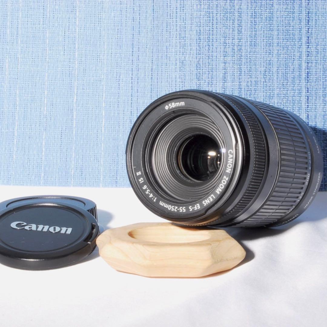 ⭐️超美品‼⭐️ キャノン EF-S 55-250mm 4-5.6 ISⅡ