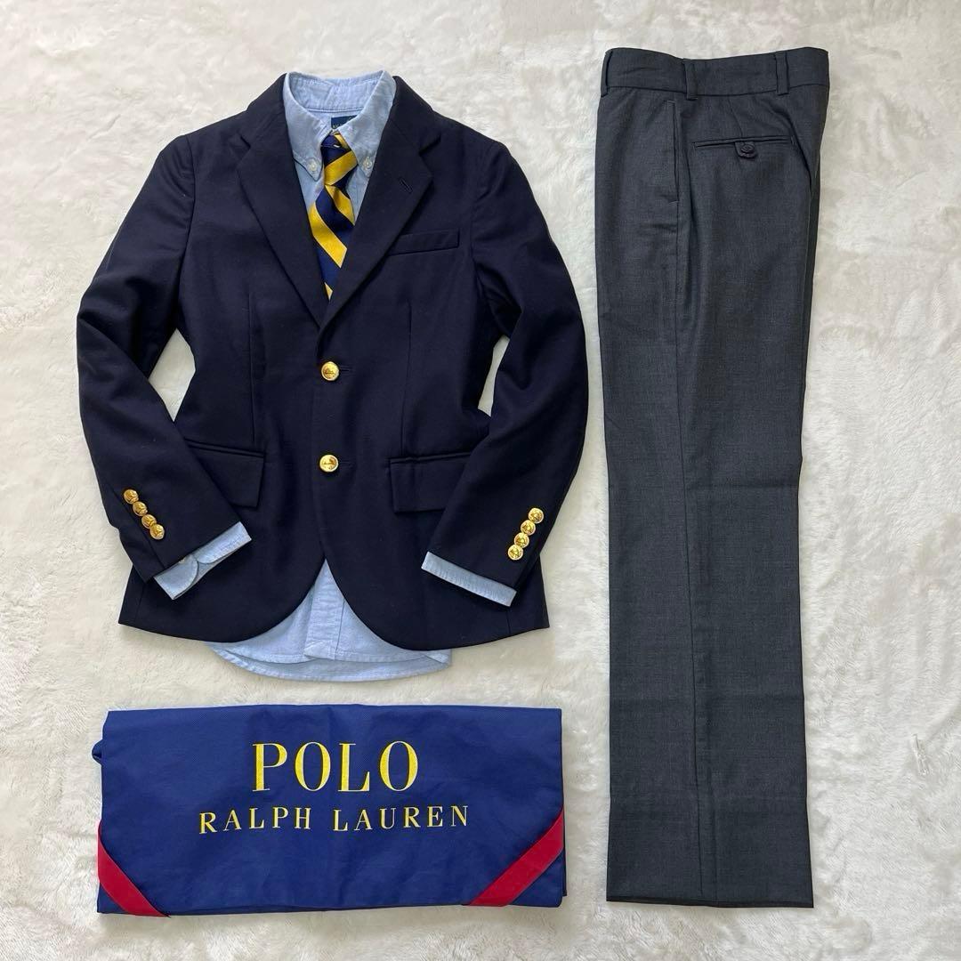 豪華4点✨ポロラルフローレン 140フォーマルセットアップスーツ　卒業式 極美品