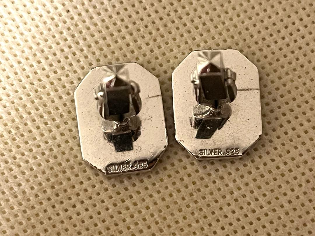 シルバー925 八角形カフリンクスセットいろいろ　63.4g