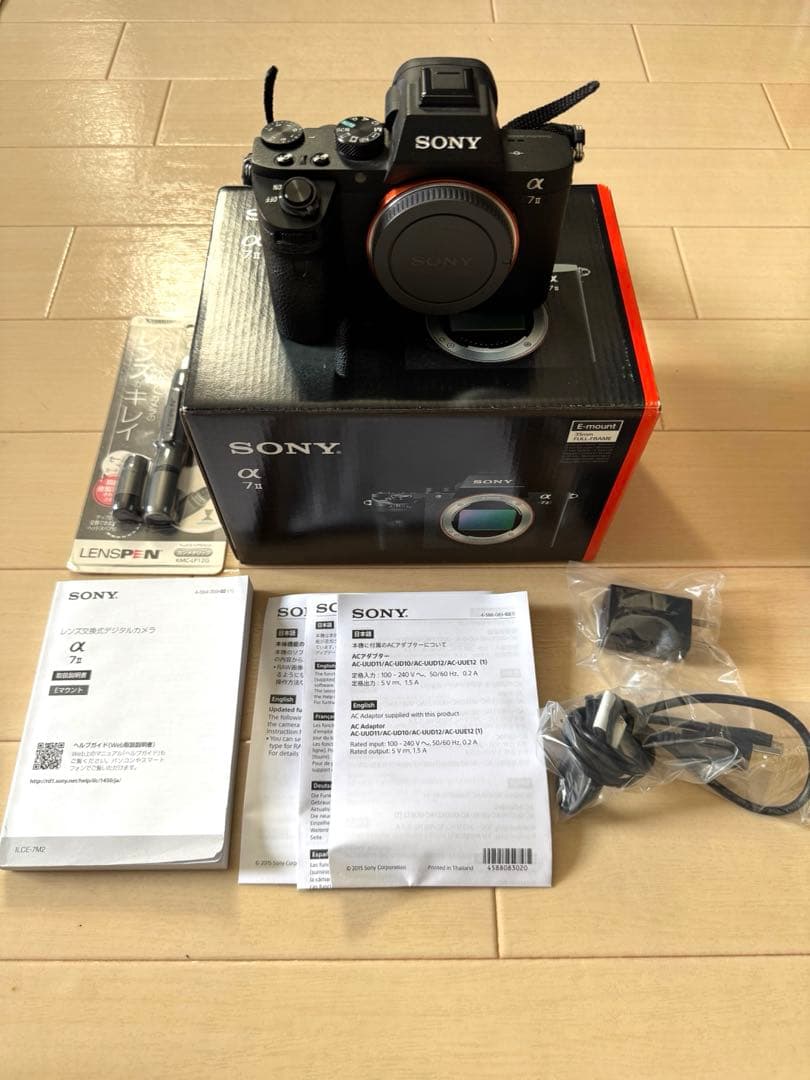 SONY α7Ⅱ 本体 他付属品 ILCE-7M2