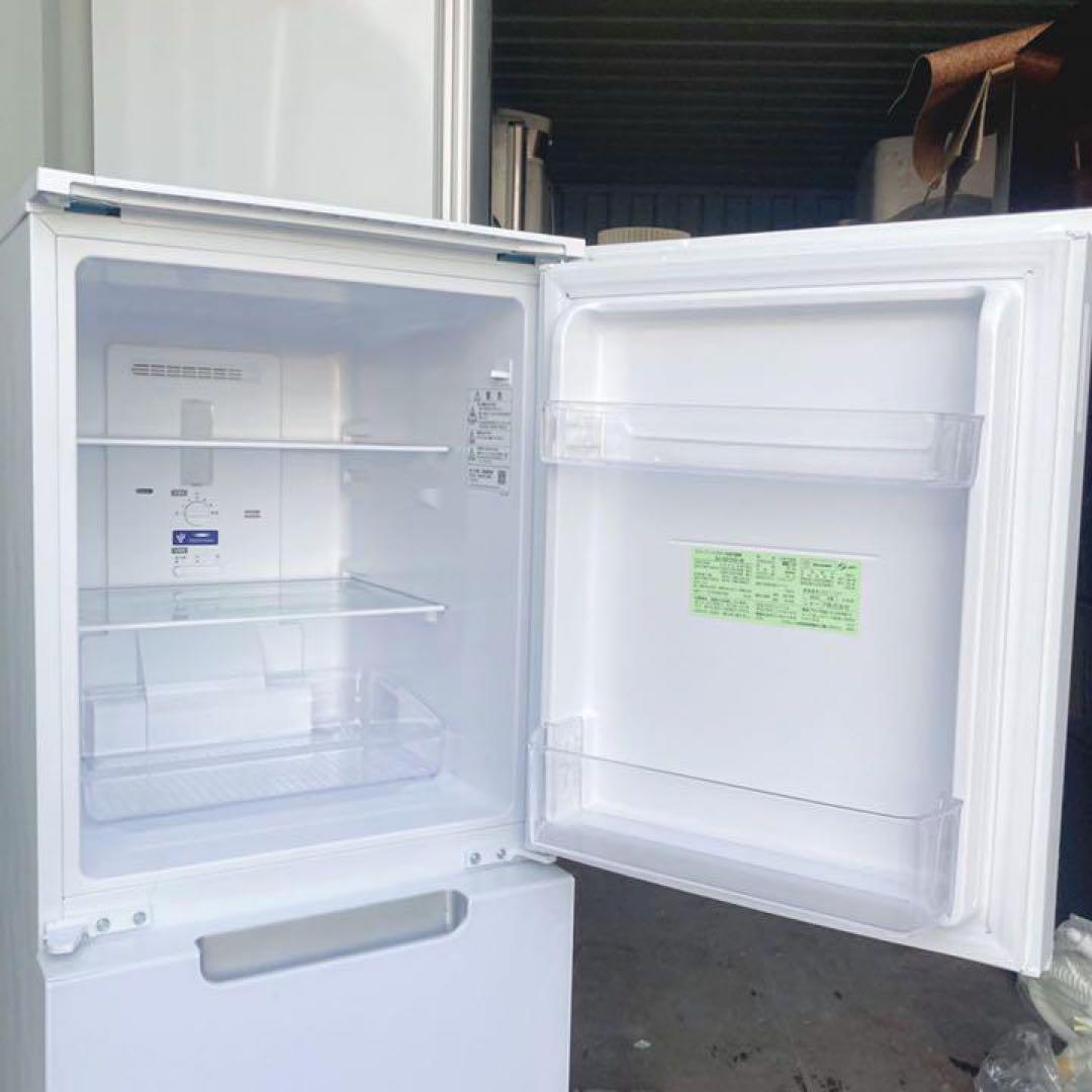 取付無料！高性能SHARPおしゃれホワイトインテリアガラスドア冷蔵庫！洗濯機