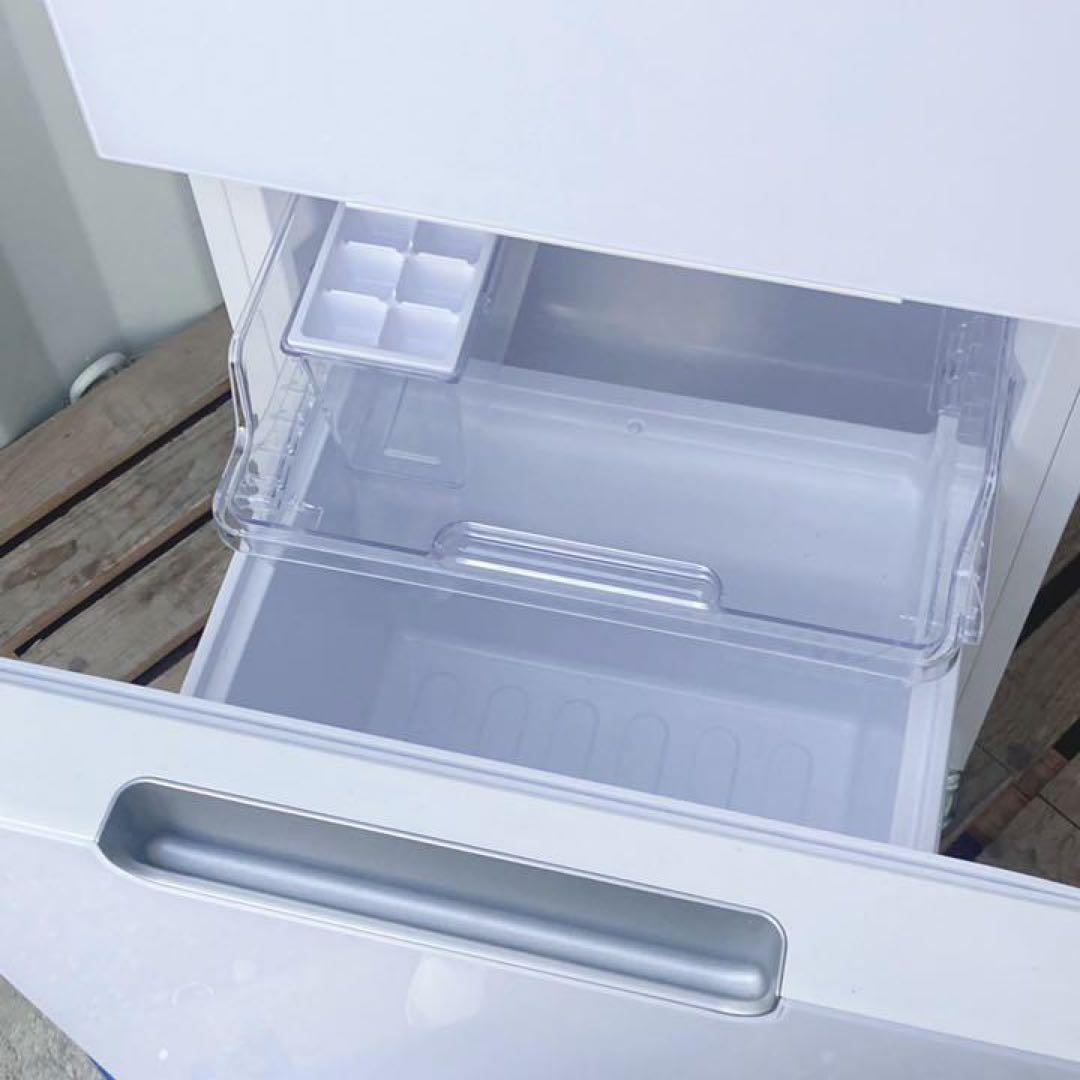 取付無料！高性能SHARPおしゃれホワイトインテリアガラスドア冷蔵庫！洗濯機