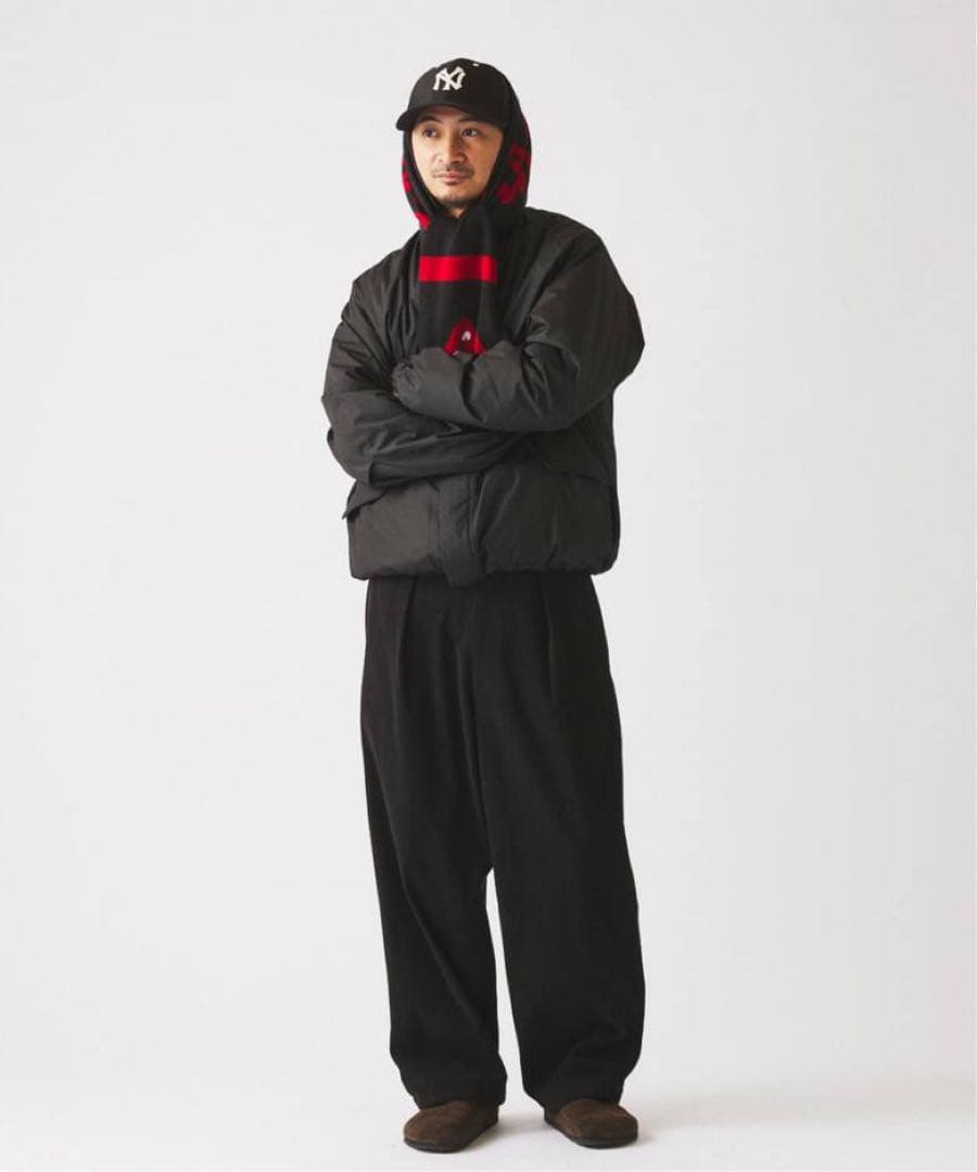 TAION / タイオン 別注 リバーシブル ショートモッズ ダウンブルゾン M