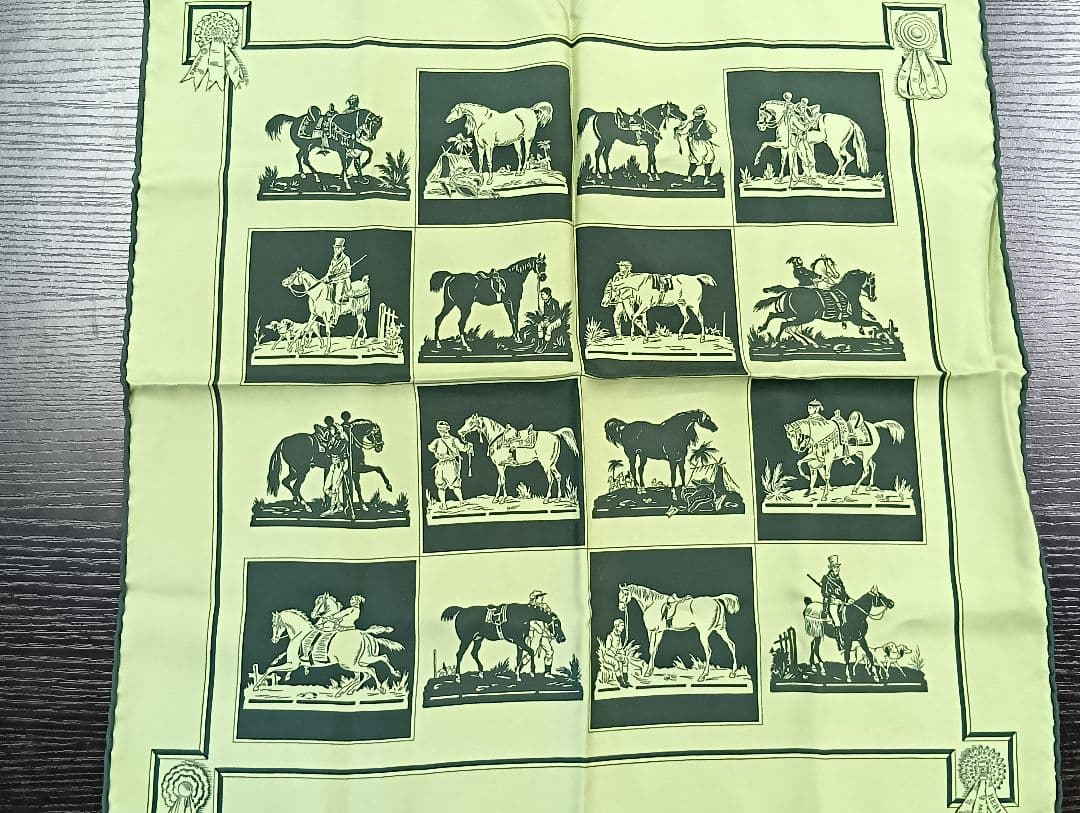 156 HERMES エルメス ハンカチ