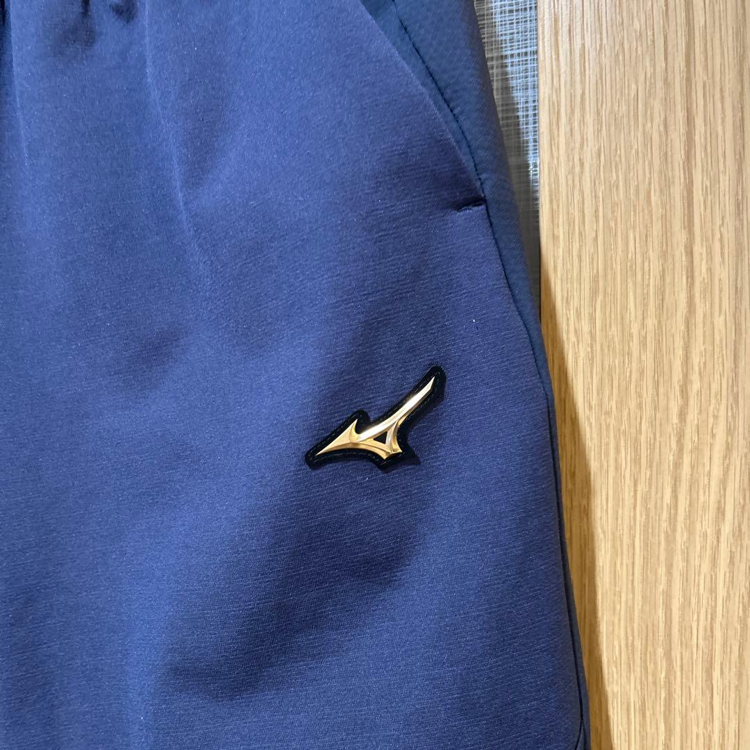 ち*ろ様 【上下セット美品】ミズノプロ　テックシールドフーディー　ネイビー