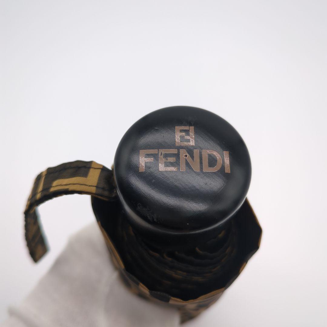 【美品】フェンディ ズッカ柄 折りたたみ傘