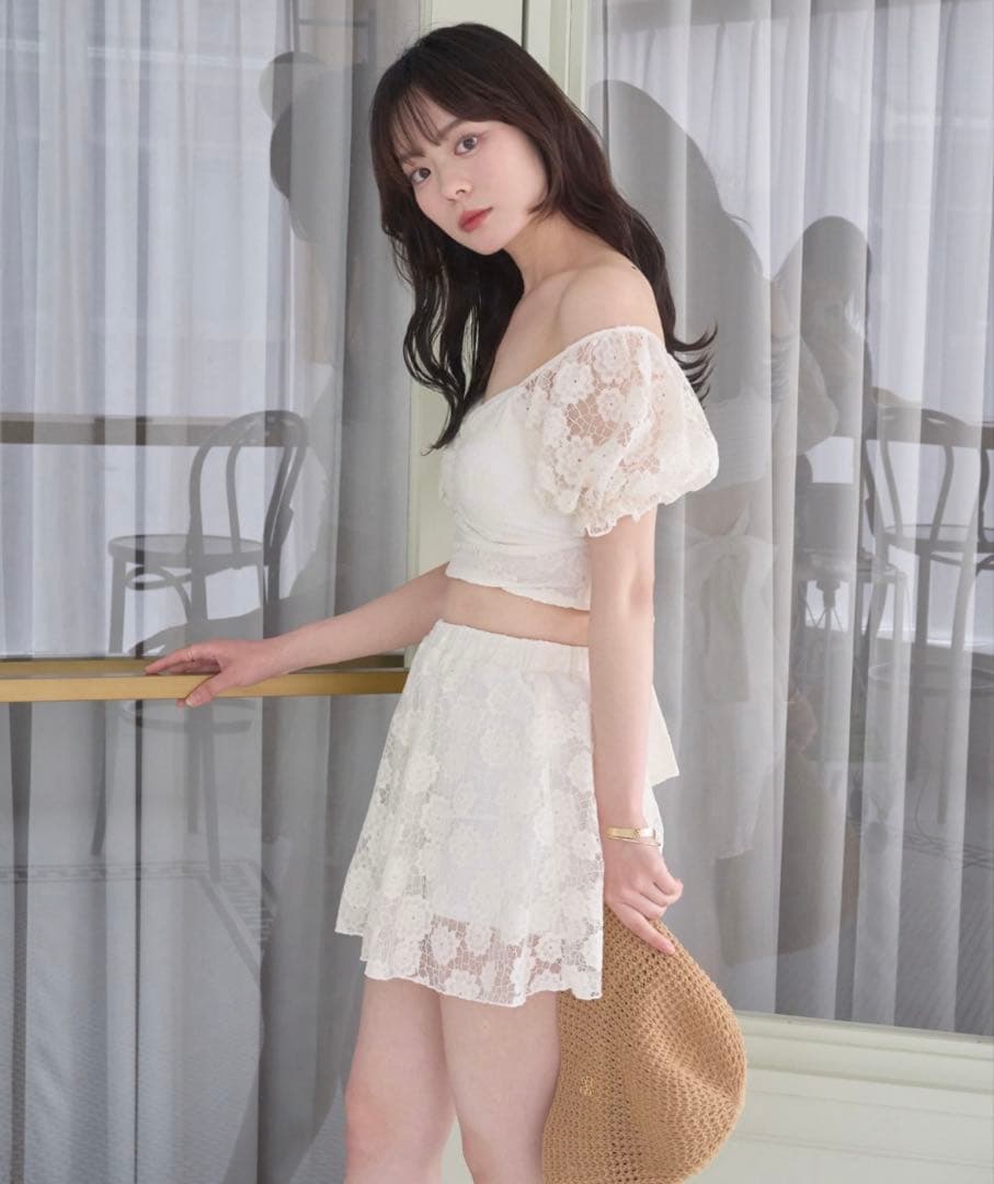 mellowneon 2wayレース水着