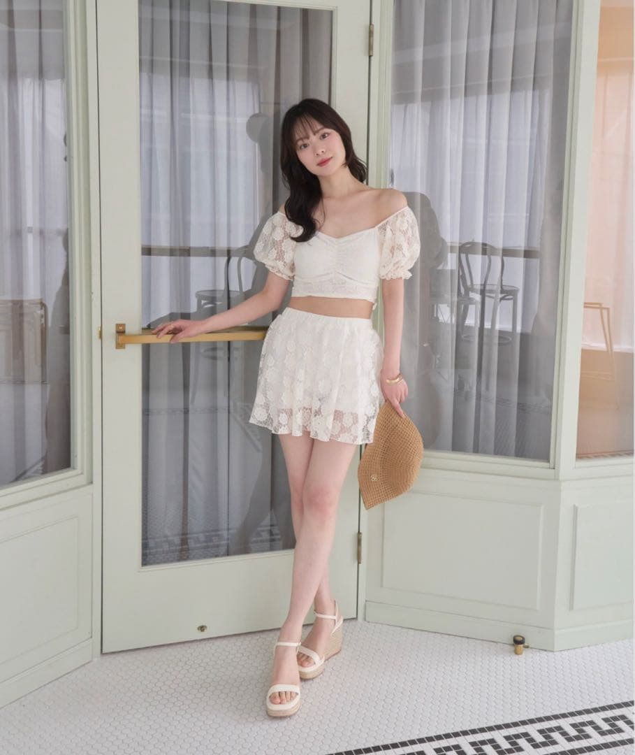 mellowneon 2wayレース水着