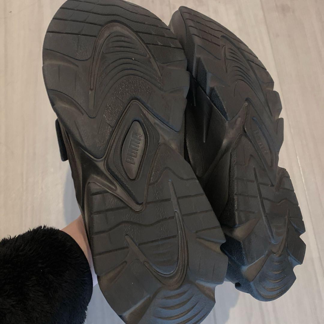 PUMA LOAFYR BLACK プーマ ブラック　ローファー ウィメンズ