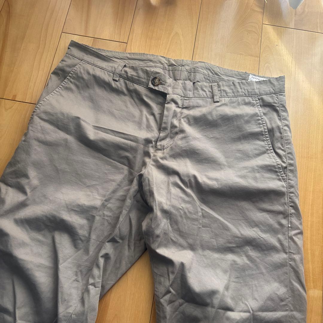 【ブルネロクチネリ】トープ　チノパン　52 パンツ