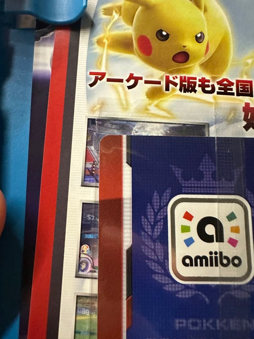 ポッ拳 トーナメント Wii U amiibo ダークミュウツー未開封カード