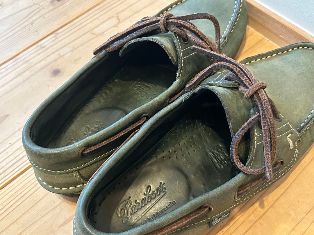 Paraboot BARTH ダークグリーン/ パラブーツ バース