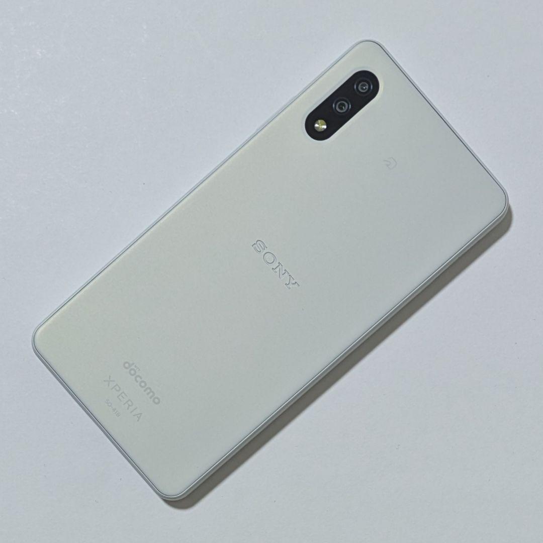 【美品】Xperia Ace II SO-41B 白 ドコモ SIMフリー 箱付