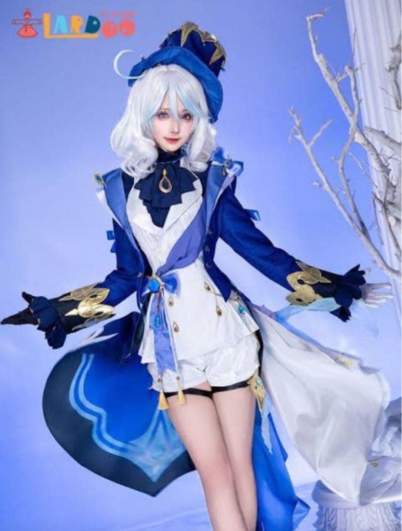 原神　フリーナ　コスプレ　衣装 フルセット 靴あり