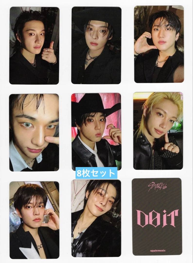 straykids DO IT applemusic 予約限定 トレカ８枚セット