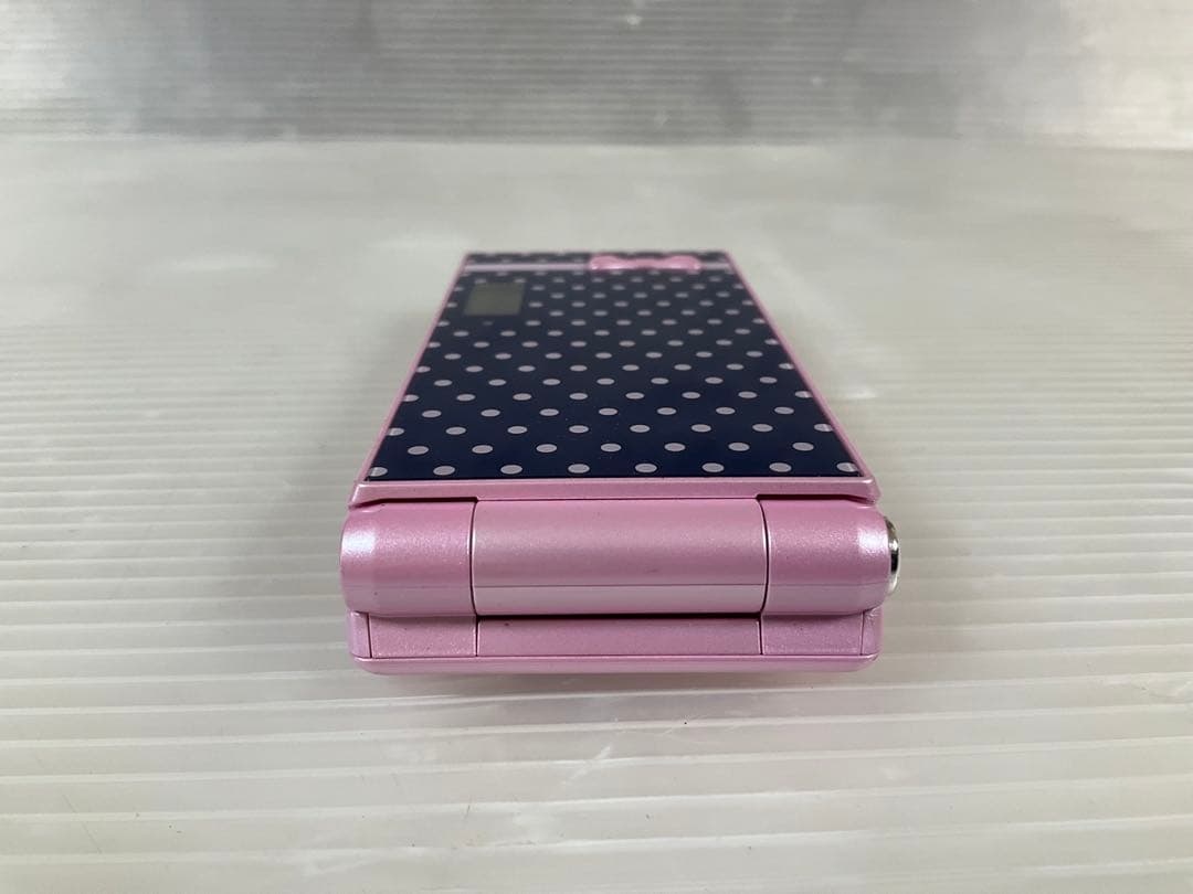 簡易動確済 docomo F-06D ハッピーピンク ガラケー ニコモコラボ