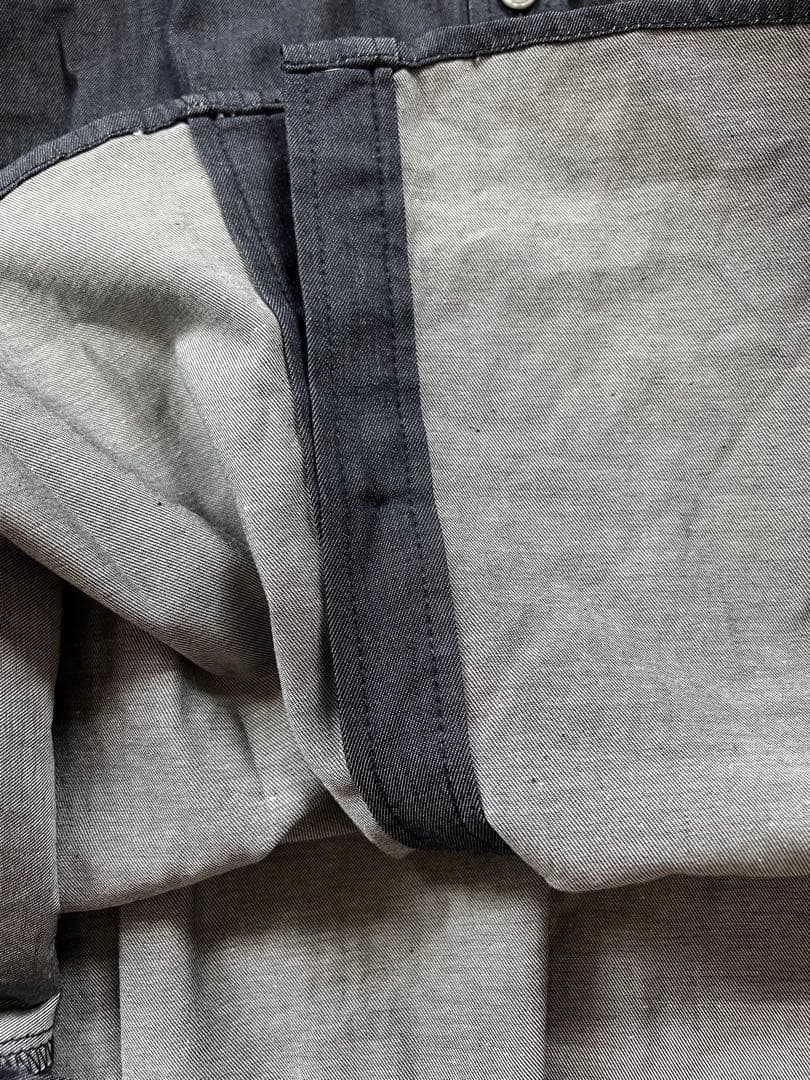 播州織のフリルブラウス