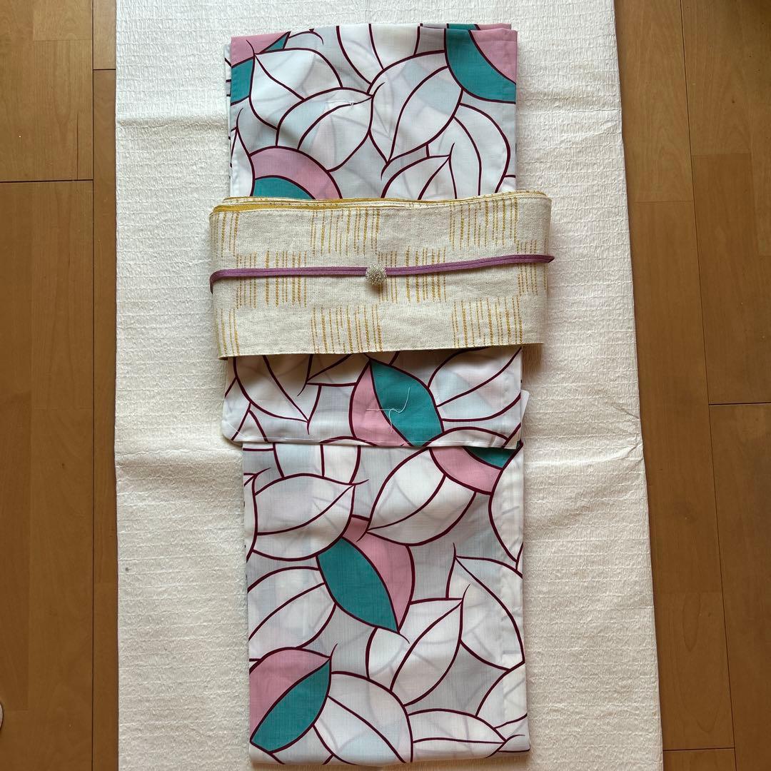 新品　洗える着物　セオアルファ　浴衣