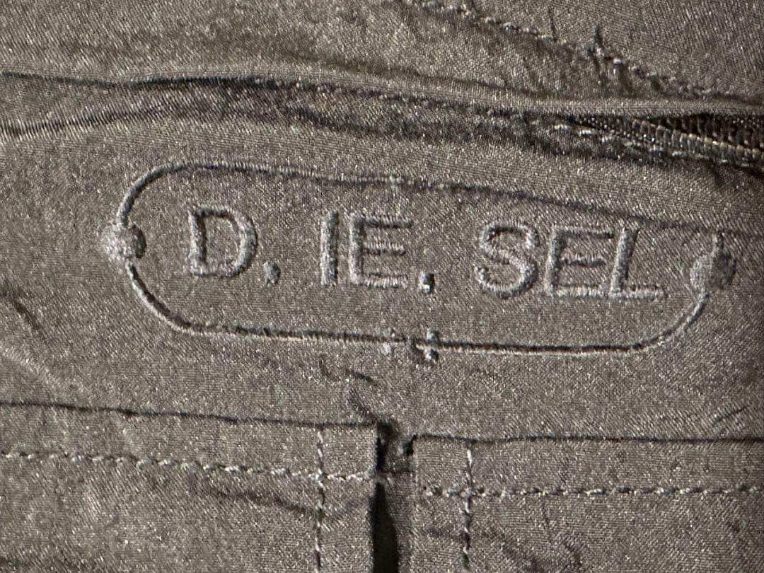 【美品】DIESEL 23AW J-STAIN ボンバージャケット ブラック46