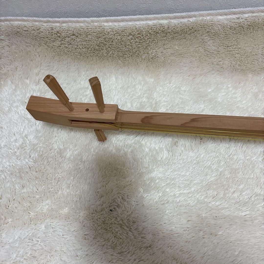 箱三味線　ごったん　黒木之製　木製三味線 3弦