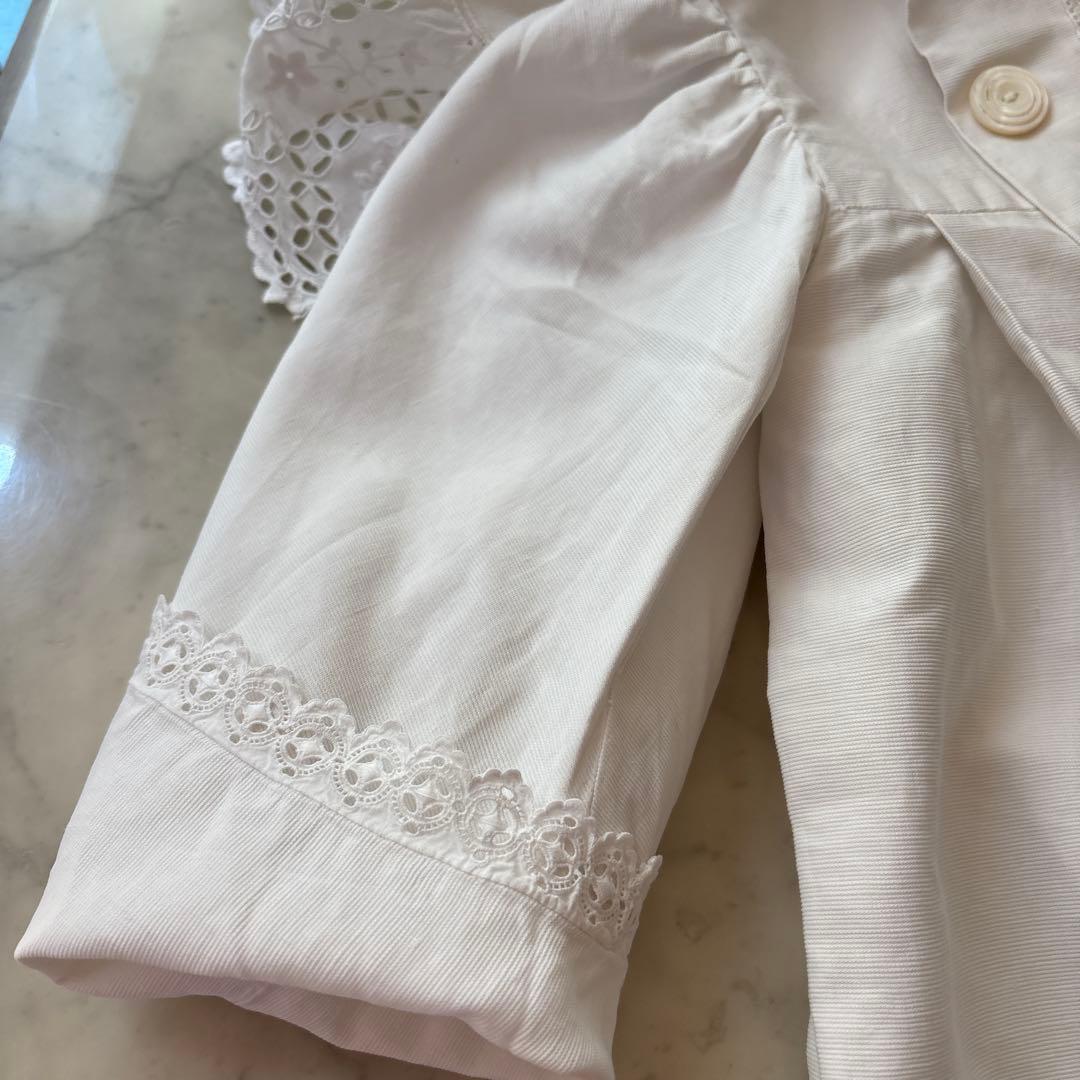 フランス　アンティーク　ベビードレス　ベビーケープ　ベビーコート　ドールドレス