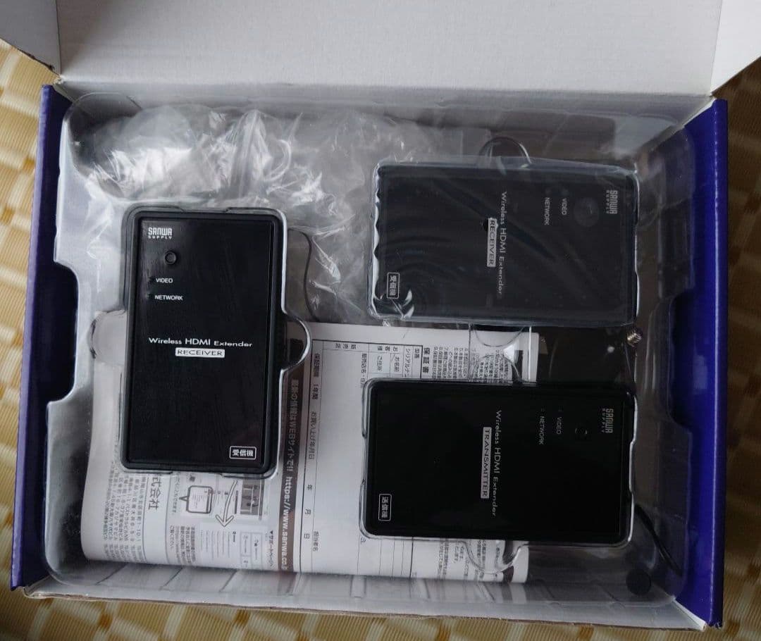 サンワサプライ HDMIエクステンダー ワイヤレス VGA-EXWHD7N