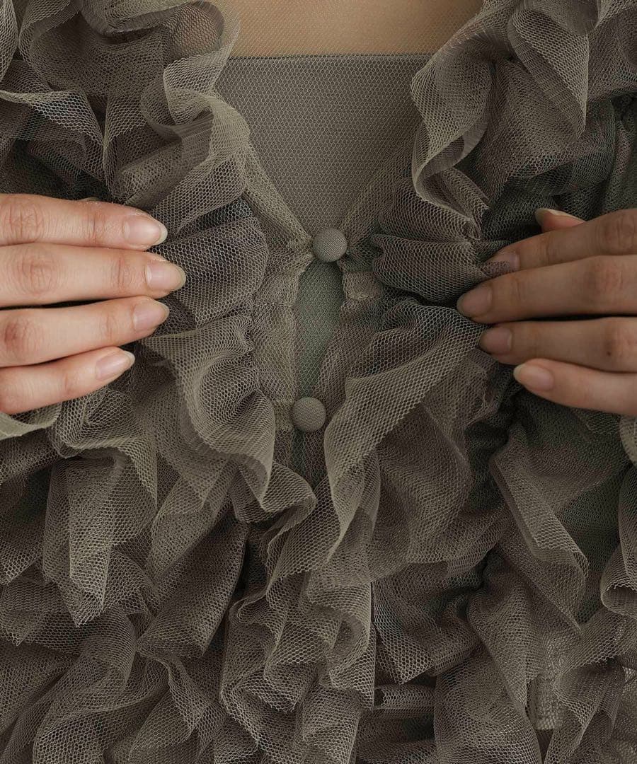 et.UNiVER Many way frill dress 新品　少々難あり