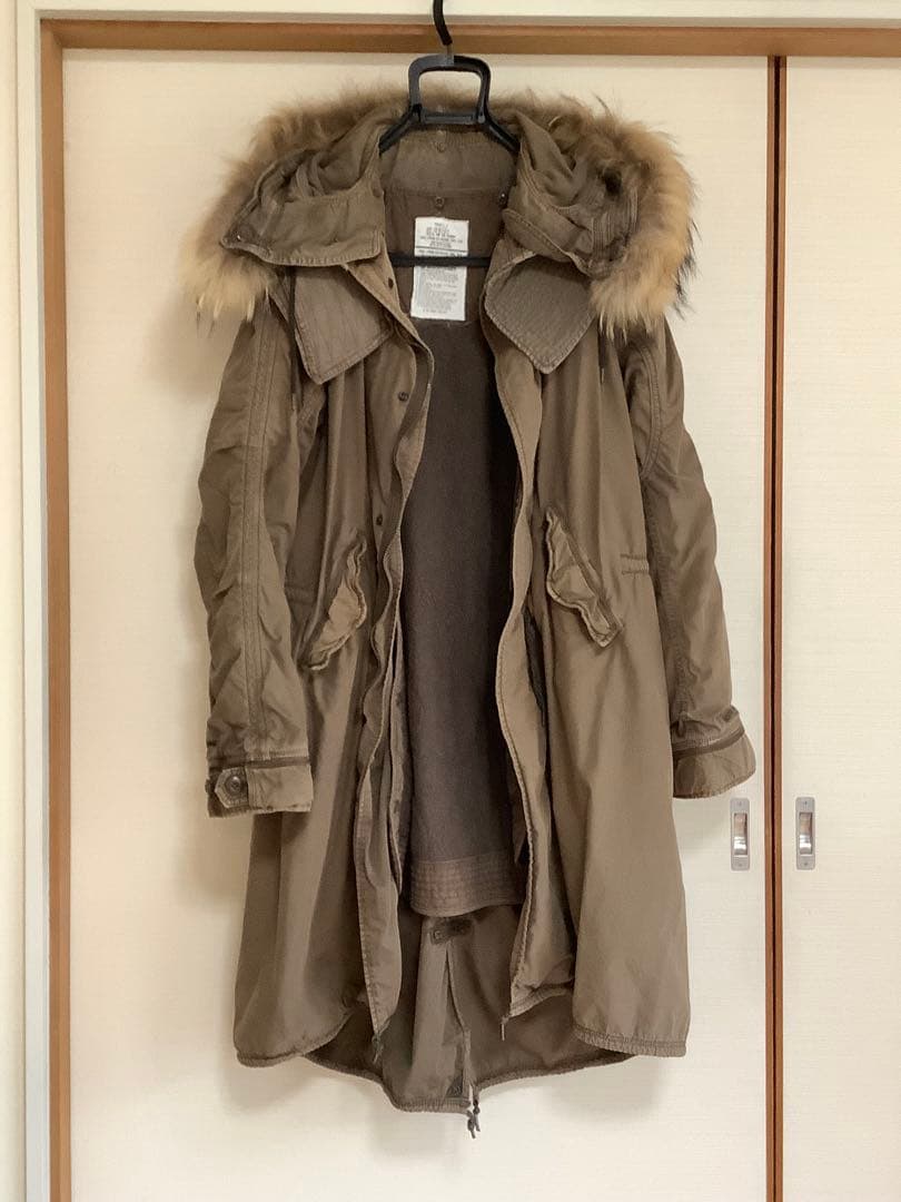 goa モッズコート レギュラー 2-LA くすんだ茶色