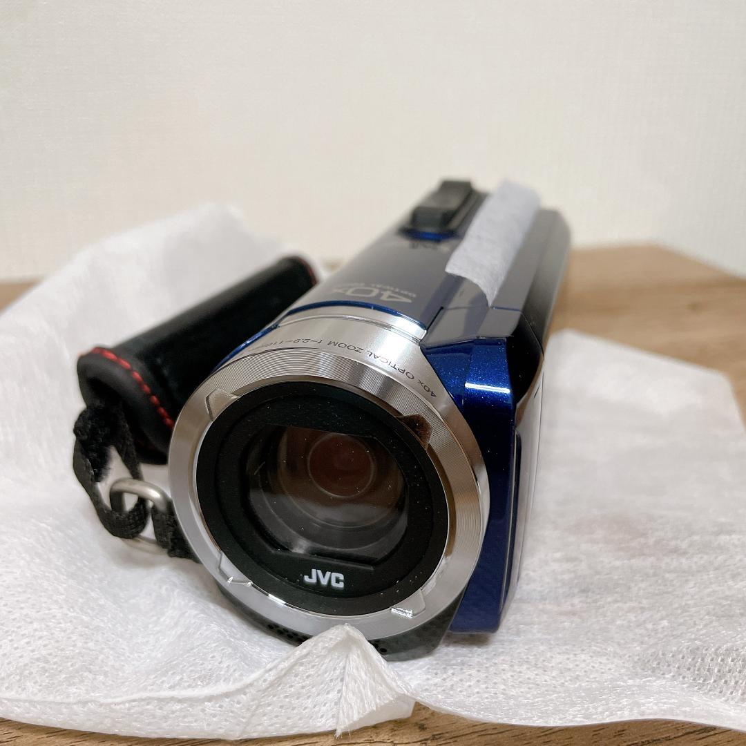 新品 JVC ケンウッド Everio ビデオカメラ GZ-B800 ブルー