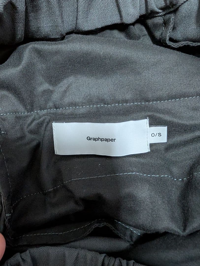 パンツ Graphpaper Scale Off Wool SlimPants GRAY