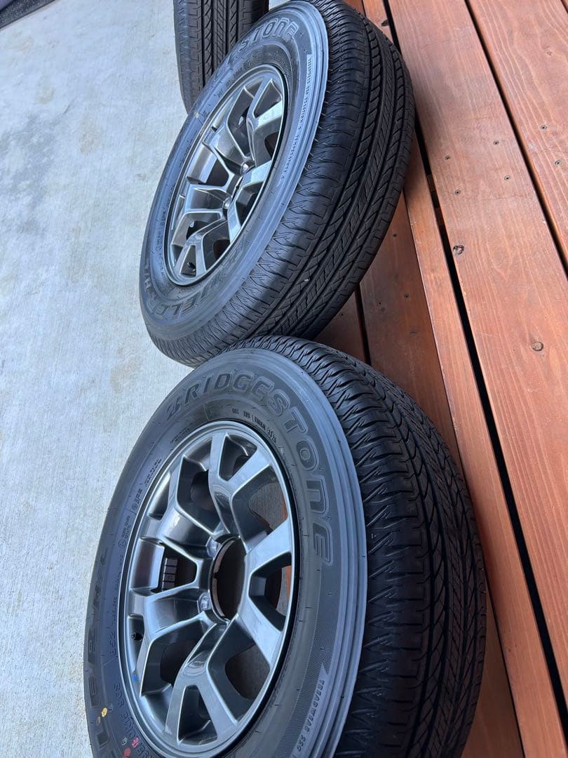 つ*…様 ジムニーノマド　新車外し　ブリヂストン15インチ タイヤ・ホイールセッ