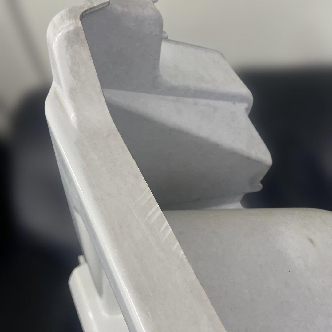 スーパーグレート　17型〜　純正　標準キャブ　白　運転席側　ステップウォール