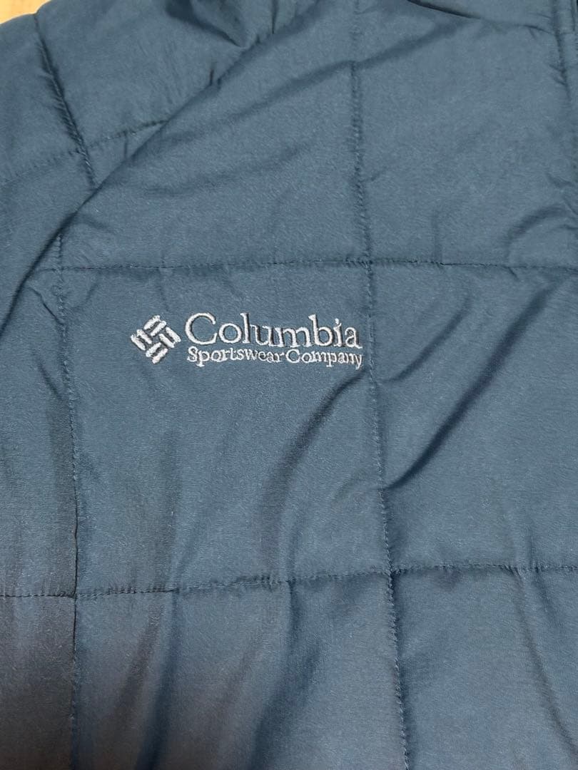 ジャケット・アウター Columbia hooded puffer jacket black S