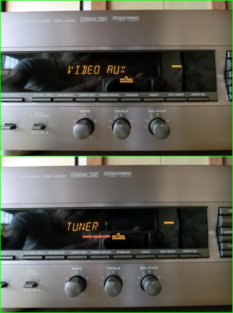 YAMAHA　AVアンプ　DSP-A592　元箱・リモコン・取説付き　美品動作品