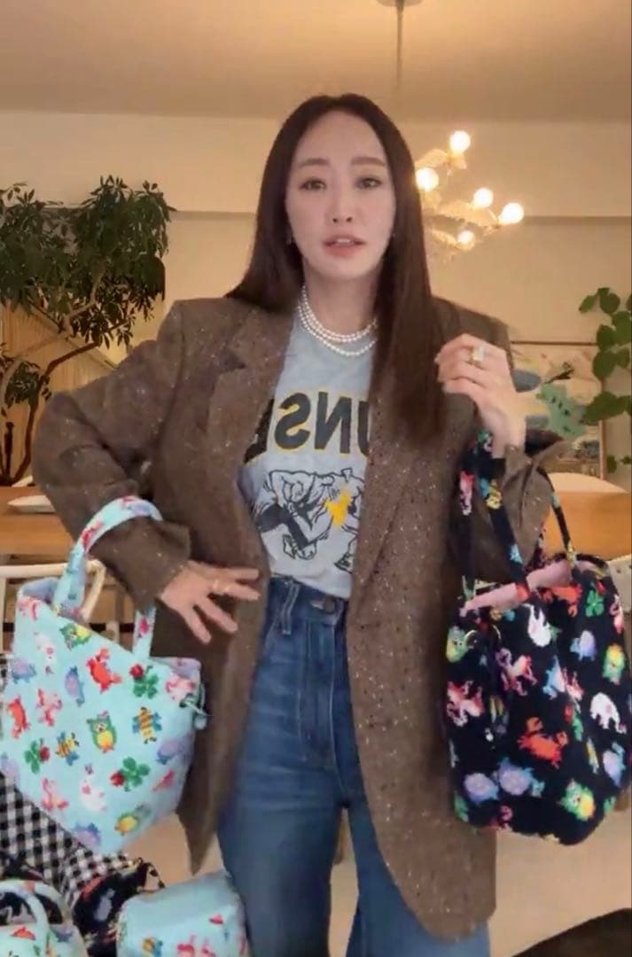 【新品タグ付】神崎恵さん私服　ZARAウールヘリンボーンブレザーSサイズ