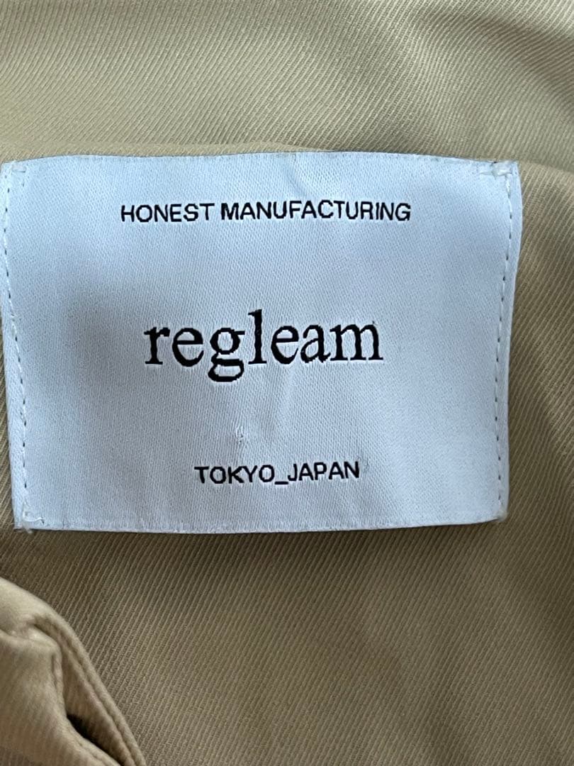 美品リグリームregleamフーディーケープコートHOODY CAPE COAT