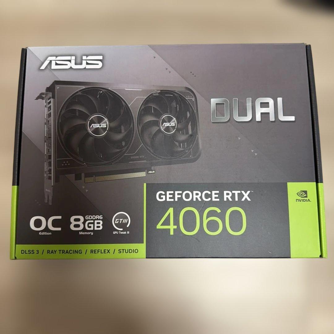 グラフィックボード・グラボ・ビデオカード ASUS GeForce RTX 4060 OC Edition 8GB