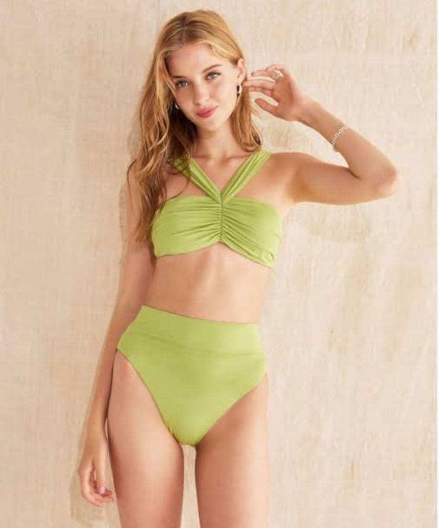 【ハム】ALEXIASTAM Gabby 2wayバンドゥビキニトップ